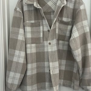 buttoned jacket